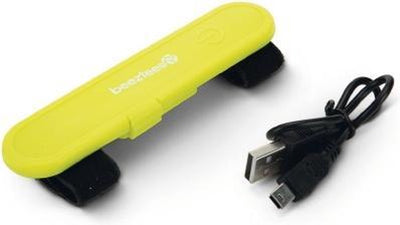 Beeztees bande lumineuse de sécurité pour équipement de sécurité + USB - jaune - 12 cm