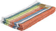 Torchon Q-connect 80% coton multicolore - 6 pièces - 35 x 35 cm