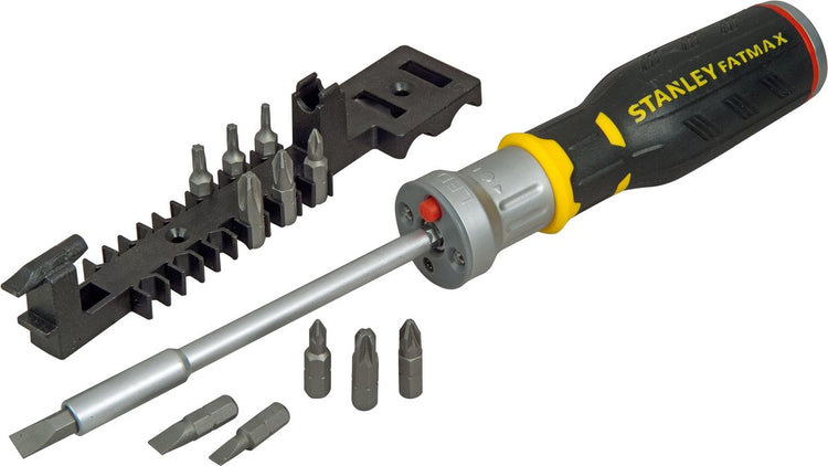 Tournevis à cliquet Stanley Fatmax LED 12 embouts - fmht0-62689