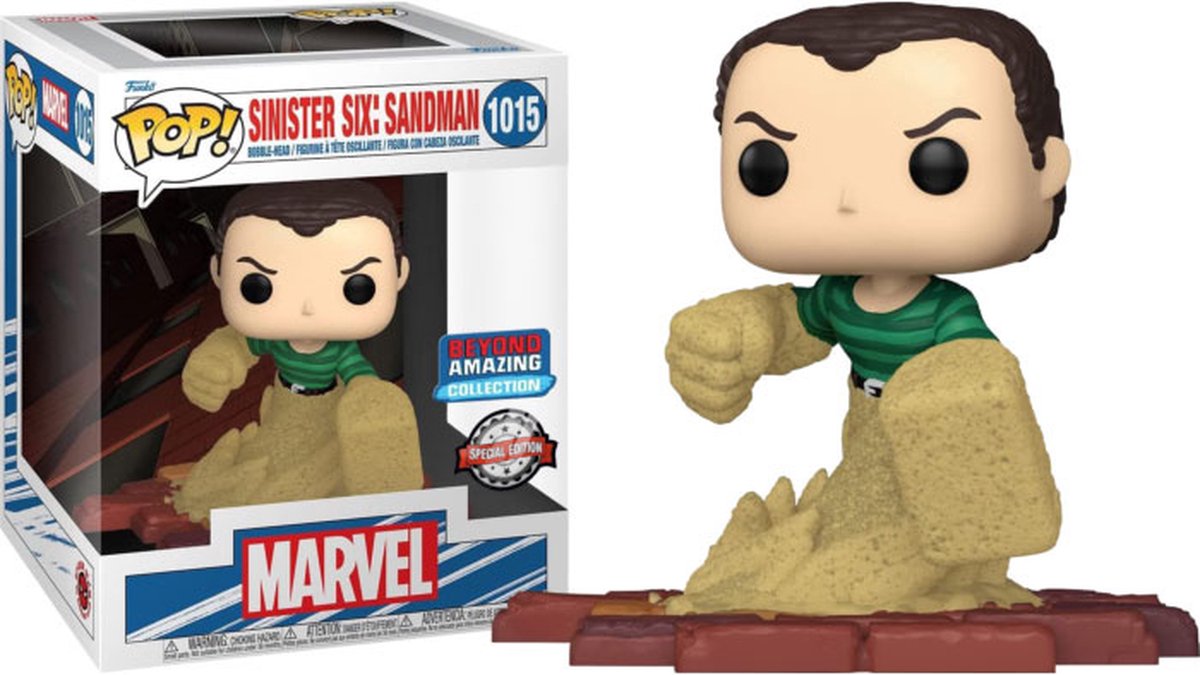 Funko-pop ! merveille de luxe : sinistre 6 - exclusivité sandman