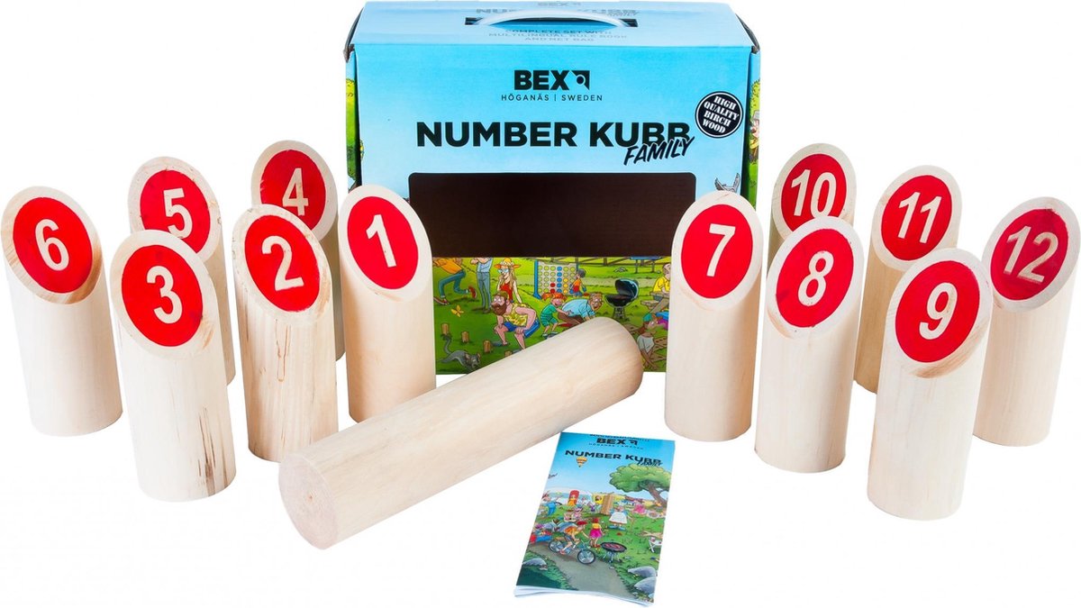 Famille de nombres kubb