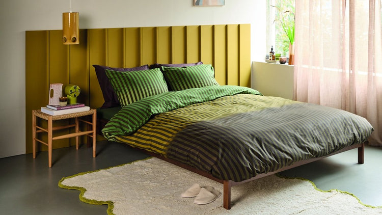Bedinghouse Jonah housse de couette - simple - 140 x 200 220 cm - vert
