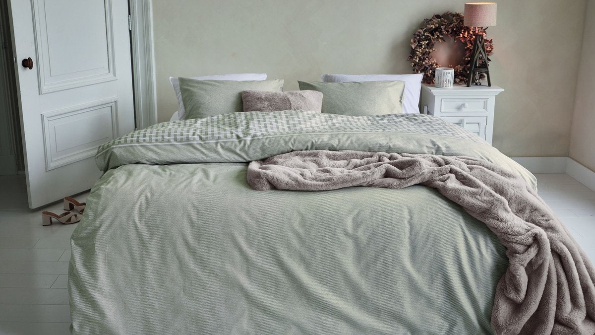 Riviera maison rivièra maison hayes housse de couette - lits jumeaux - 240 x 200 220 cm - sable