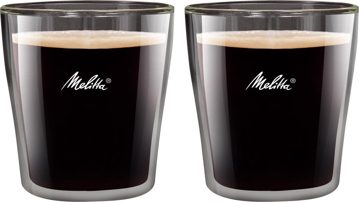 Verre à expresso à double paroi Melitta (set 2 pièces)
