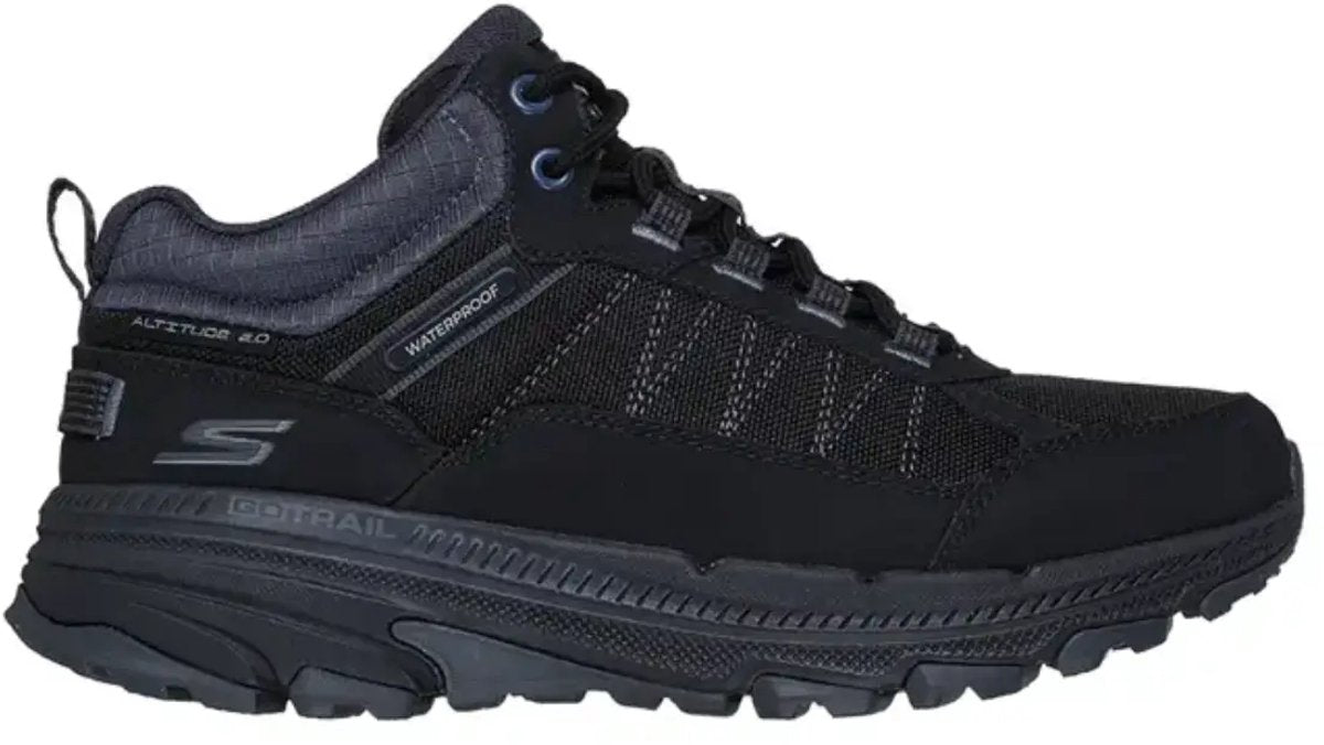 Skechers go run trail altitude 2.0 - c - chaussures de randonnée pour femmes - noir