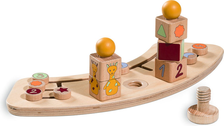 Hauck jouer au tri plateau de jeu girafe - girafe