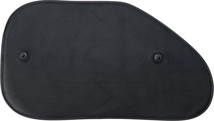 Voiture plus pare-soleil fenêtre latérale 3 couches 38 x 65 cm noir 2 pièces