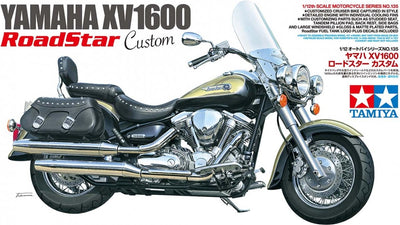 Tamiya – kit de modèles de véhicules militaires, 14135, yamaha xv1600 roadstar, plastique personnalisé, 1:12, modélisme