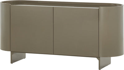Woood meuble TV liora 160 cm - bois - vert brillant - 75x160x45
