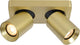 Lucide nigel - spot de plafond (plafonnier) - led dim to warm - gu10 - 2x5w 2200k 3000k - laiton doré mat