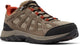 Chaussures de randonnée imperméables homme Columbia redmond iii - galet, sienne foncée