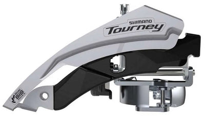 Dérailleur avant Shimano tourney fd-ty601-l6 argent 3 x 8s