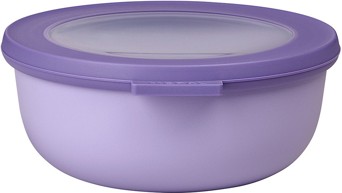 Mepal - récipient alimentaire multi-bols cirqula - 750 ml - rond - lilas vif