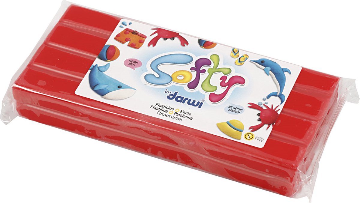 Creativ Company Softy Mountting Clay Red