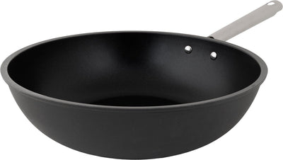 Poêle wok ecodura tendance Cosy - ø28 cm - sans PFA - poêle wok à induction - chauffage rapide - sans couvercle - noir