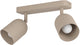 Spot Eglo tilston - e14 - 28 cm - couleur sable beige crème - inclinable