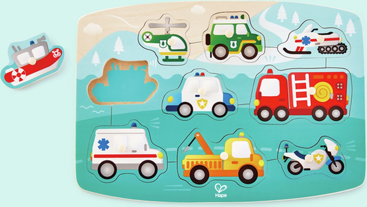 Puzzle Hape pour les urgences