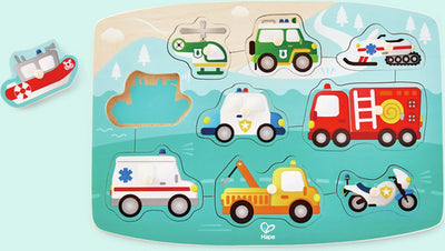 Puzzle Hape pour les urgences
