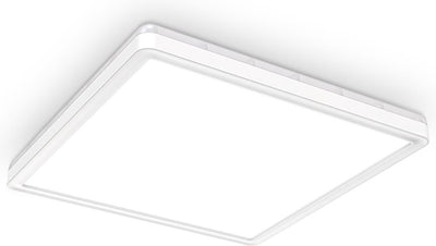 Briloner b.k.licht - Plafonnier LED - dimmable - à lumière indirecte - Panneau LED - L: 29,3cm - 4 000k - 18w