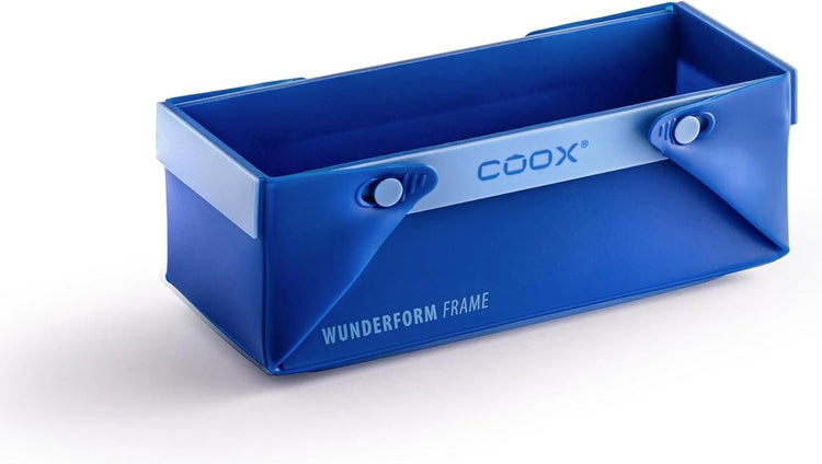 Sans Marque Frame S en bleu, le premier moule de cuisson pliable, moule de cuisson en silicone peu encombrant, sans BPA