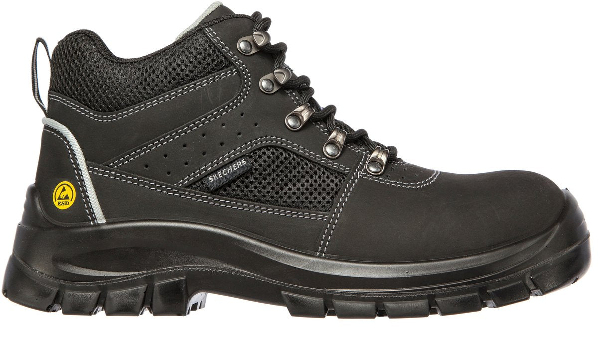 Skechers trophus - baskets pour hommes letic - noir