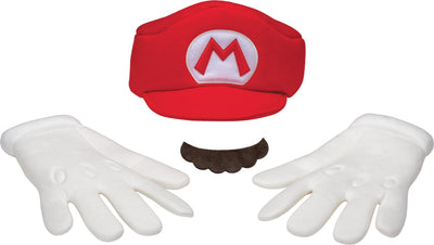 Disguise Nintendo - Super Mario Bros, Mario Elevated Ensemble d'accessoires pour adulte Taille unique