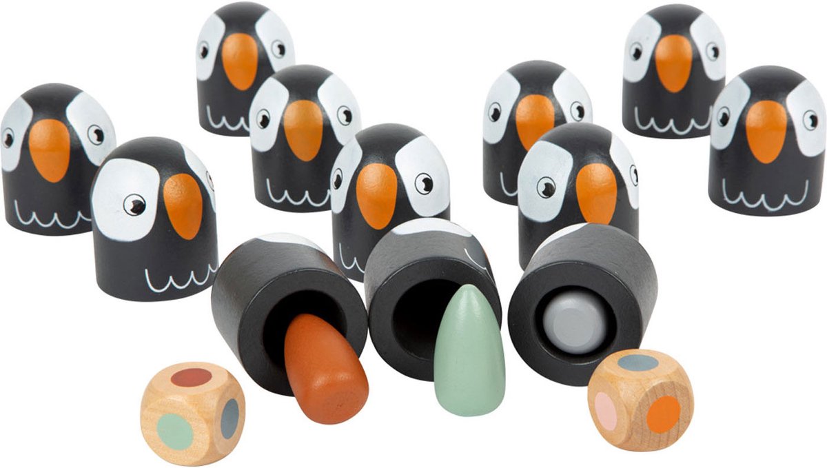Small Foot Wooden Memo Game Pinguin, 26dlg.
