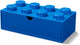 Tiroir de bureau Lego brique 8, bleu -