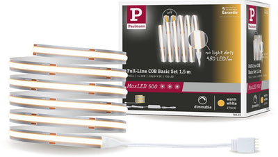 Paulmann maxled 500 kit de base de bande LED cob 1,5m 2700k 10w 500lm m 2700k 25va