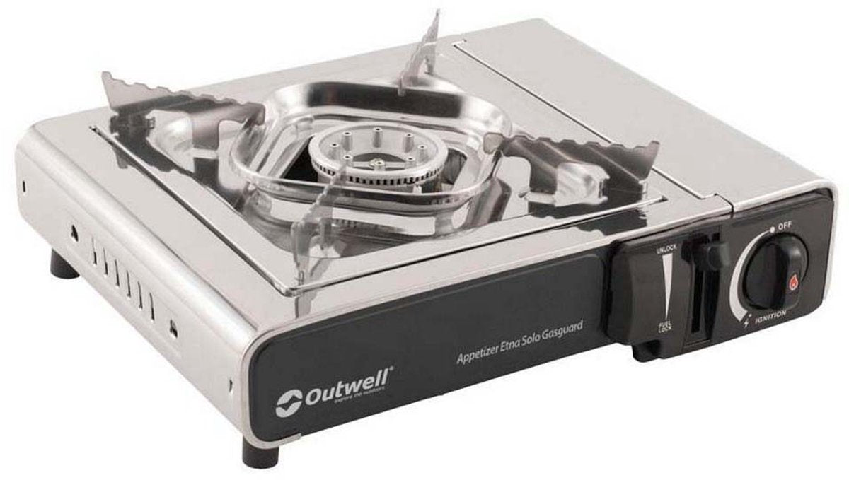 Outwell apéritif solo gasguard gaz camping cuisine argent