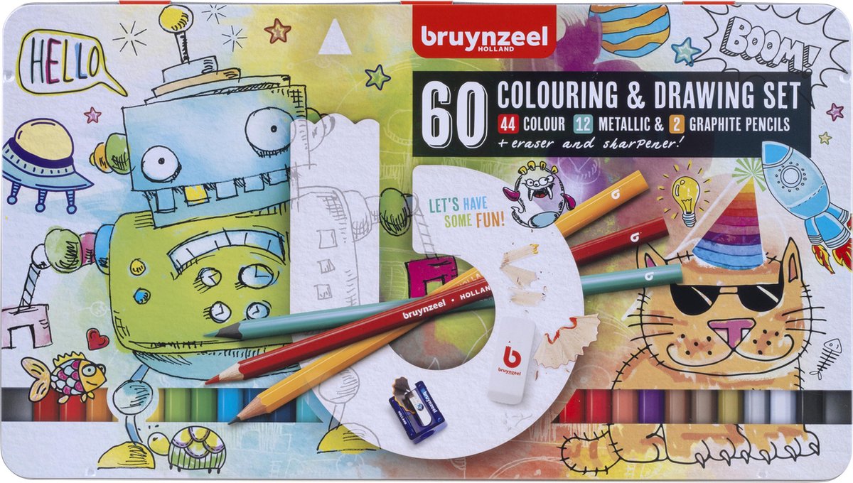 Dessin Bruynzeel et couleur en conserve, 60dlg.