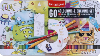 Dessin Bruynzeel et couleur en conserve, 60dlg.