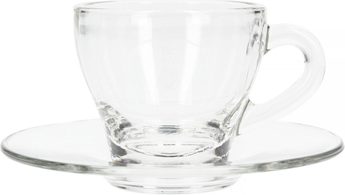 Bialetti - classic - set de 2 tasses en verre pour expresso