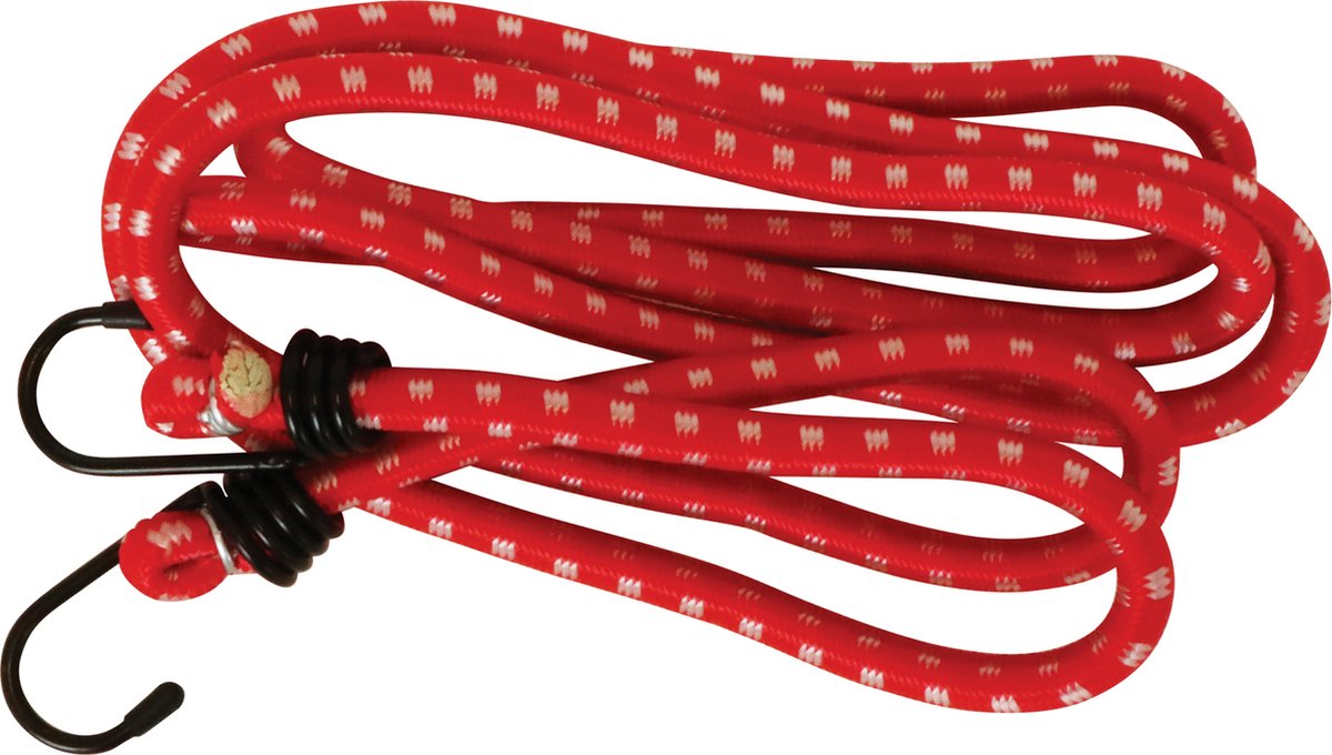 Carpoint sangle de bagage avec crochets ø10 mm rouge 200 cm