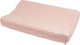 Housse de matelas à langer Meyco baby uni - hydrophile prélavée - rose tendre - 50x70cm