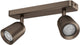 Spot Eglo camaldoli - gu10 - 30 cm - bronze foncé - inclinable