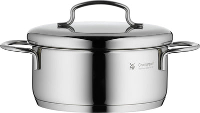 WMF mini - poêle basse - ø14 cm - inox - compacte - convient à toutes sources de chaleur