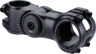 Bbb cycling highsix os potence de vélo 90mm – potence réglable -40° +40° angle – pour guidon 35mm – noir – bhs-30