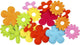 Fleurs en feutre Creativ company, dimension 35x45 mm, épaisseur 1,2 mm, 16 pièces 1 boîte