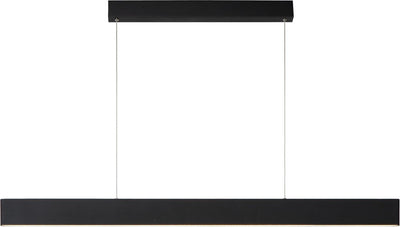 Lucide Raya LED - lampe suspendue - LED dimmable - 1x36w 2700k - noir