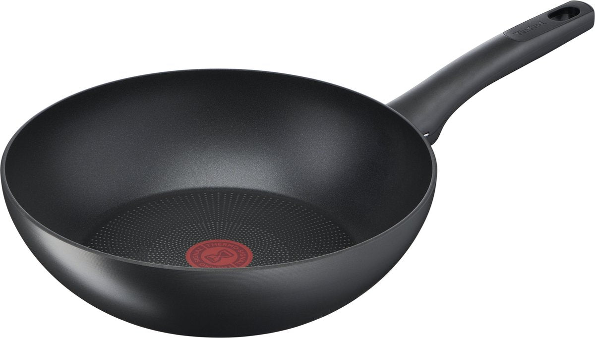 Tefal performance - poêle wok - ø 28 cm - induction - inox - tous feux
