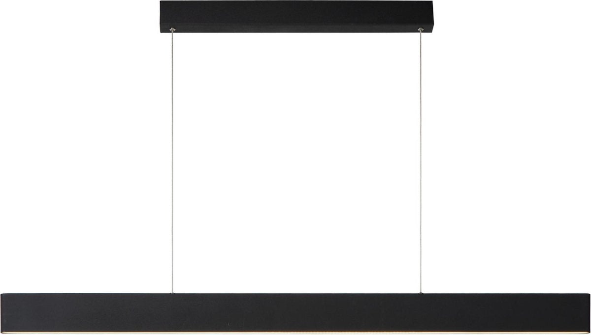 Lucide Raya LED - lampe suspendue - LED dimmable - 1x36w 2700k - noir