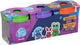 Eddy Toys Clay Set 3x55g - Set d'argile avec 3 pots de pâte à modeler - Coffret de pâte pour enfants à partir de 18 mois - Coffret d'argile de différentes couleurs - 1 combinaison de couleurs aléatoire