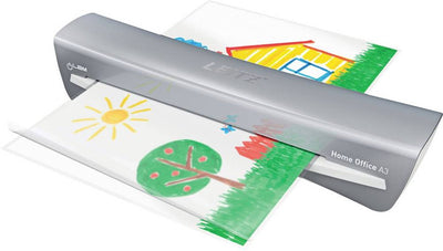 Machine à plastifier leitz ilam home office gris a3