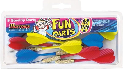 Harrows - mini fléchettes amusantes 3 couleurs