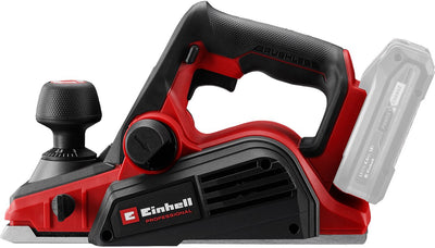 Raboteuse professionnelle sans fil Einhell tp-pl 18 3 li bl solo - power x-change - 18 v li-ion - largeur de rabotage : 82 mm - profondeur de coupe maximale : 3 mm - excl. batterie et chargeur