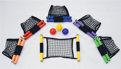 Filet de capture de balle de précision - 6 pièces - balles comprises - jeu d'attraper et de lancer