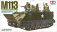 Maquette Tamiya véhicules militaires - 35040 us m113 a.p.c. transporteur personnel avec 5 figurines en plastique - 1:35 - modélisme