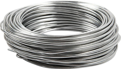 Creativ company fil alu, rond, épaisseur 3 mm, argent, 29 m 1 rouleau