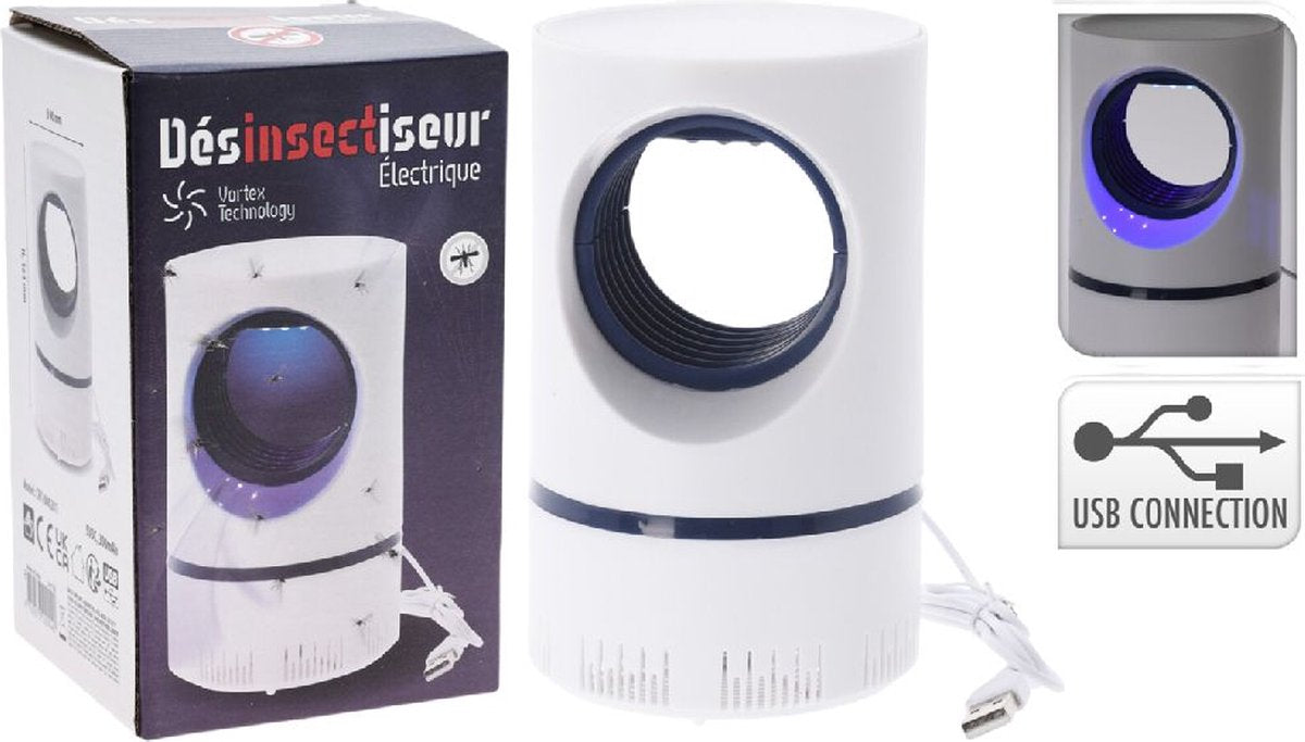 Van der Meulen jouet attrape-insectes USB moustique 16cm multicolore.
